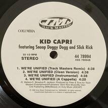 【12】1998年 USオリジナル盤 Kid Capri Featuring Snoop Doggy Dogg & Slick Rick Unify_画像4