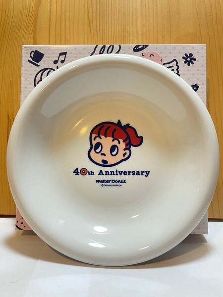 ミスタードーナツ・40th Anniversary・プレート皿