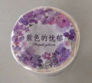 ★新品　PETテープ　お花　フラワー　65ｍｍ　マステ　★