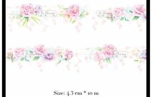 ★新品　可愛い　マスキングテープ　お花　薔薇　バラ　フラワー　43mm　マステ★_画像4