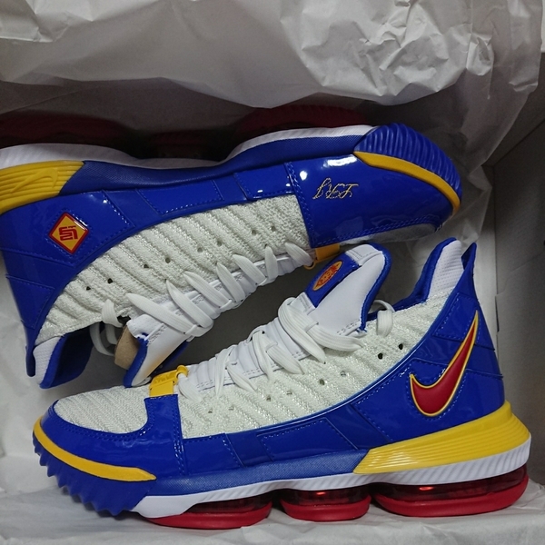 NIKE LEBRON 16 スーパーマン レブロン 16 スーパーマンカラー 新品・未使用 正規箱有 27cm US9 超希少価値 ヤフネコ全国送料無料