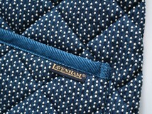 未使用【 LAVENHAM ラベンハム × KUON クオン 】英国製 RAYDON 藍染 刺し子 中綿 キルティングジャケット 38/M 定価\63,000＋税 コート_画像6