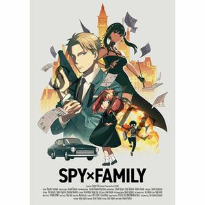 ラスト SPY×FAMILY スパイファミリー DVD 1巻 特典 描き下ろし ポスター ライナーノーツ ロイド ヨル アーニャ
