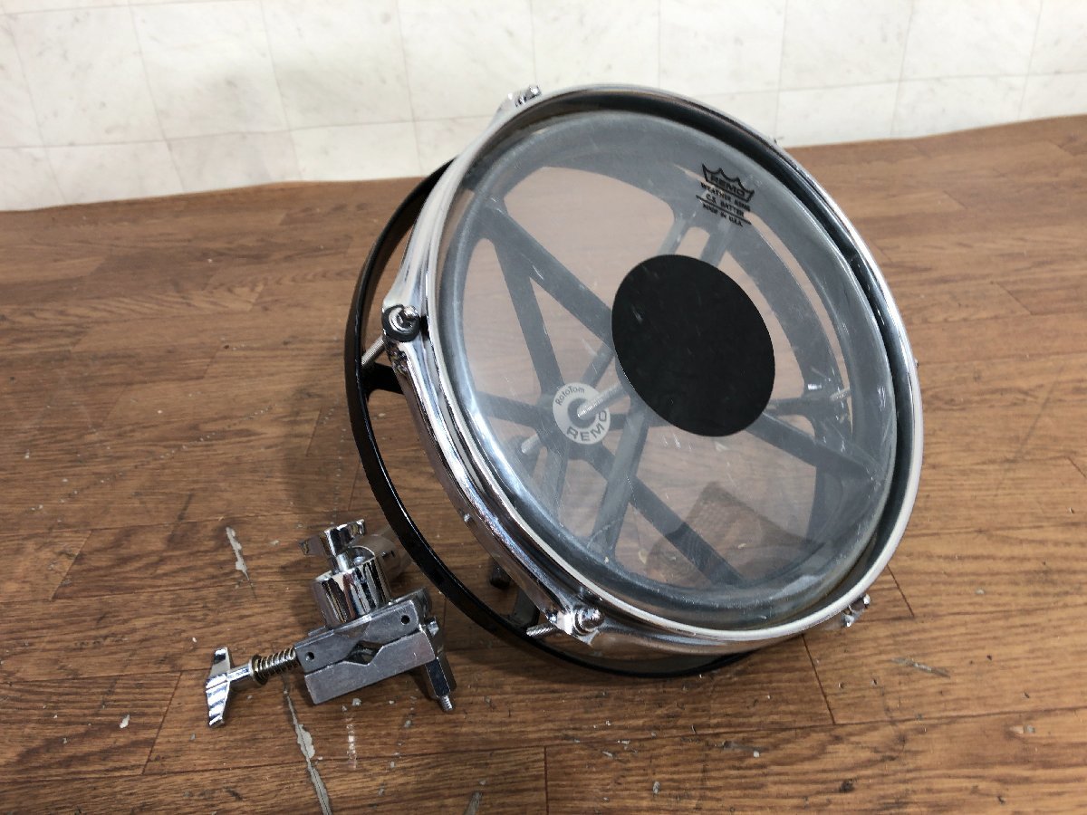 人気が高い REMO roto roto Tom 未 Tom ロートタム メッキ メッキ 10