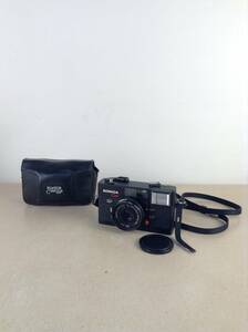 A3993☆KONICA コニカ C35 EF カメラ フィルムカメラ ストロボ コンパクトカメラ レンズ/38㎜/Ｆ2.8 ケース付属【ジャンク】