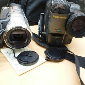 ビデオカメラ 未チェックセット CCD-TR250/NV-GS100/NV-S99/FUJIX-8 FH80/ジャンク扱いセット カメ78 現状渡し送料無料 管ta  22OCTの画像4