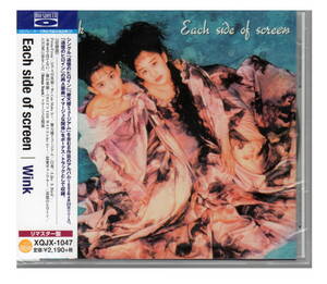 新品CD★Blu-spec★WINK(ウインク）「Each side of screen（イーチ・サイド・オブ・スクリーン）」★2014年盤