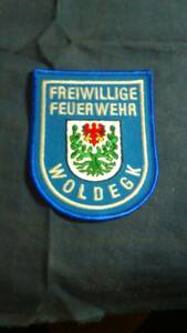 ★　軍隊　ワッペン　FREIWILLIGE FEUERWEHR ★