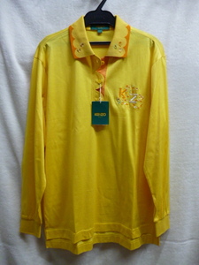 KENZO GOLF　長袖ポロシャツ　1サイズ　ケンゾー　ゴルフ　ポロシャツ　未使用品