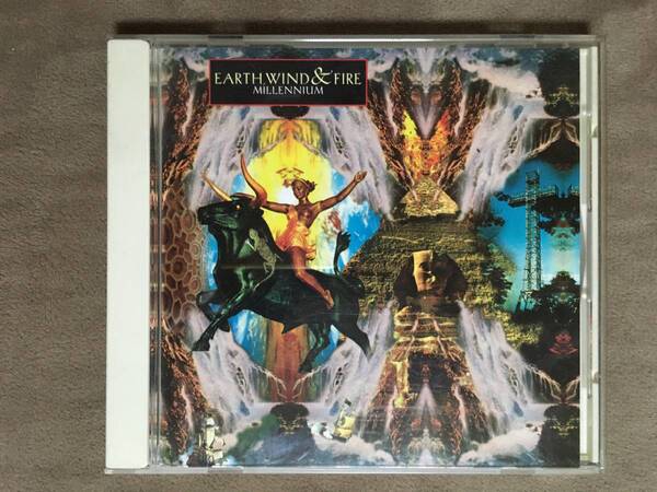 【 送料無料!!・国内盤・無傷ではありませんが盤面奇麗です!】★EARTH,WIND&FIRE アース・ウインド&ファイアー◇MILLENNIUM 千年伝説★