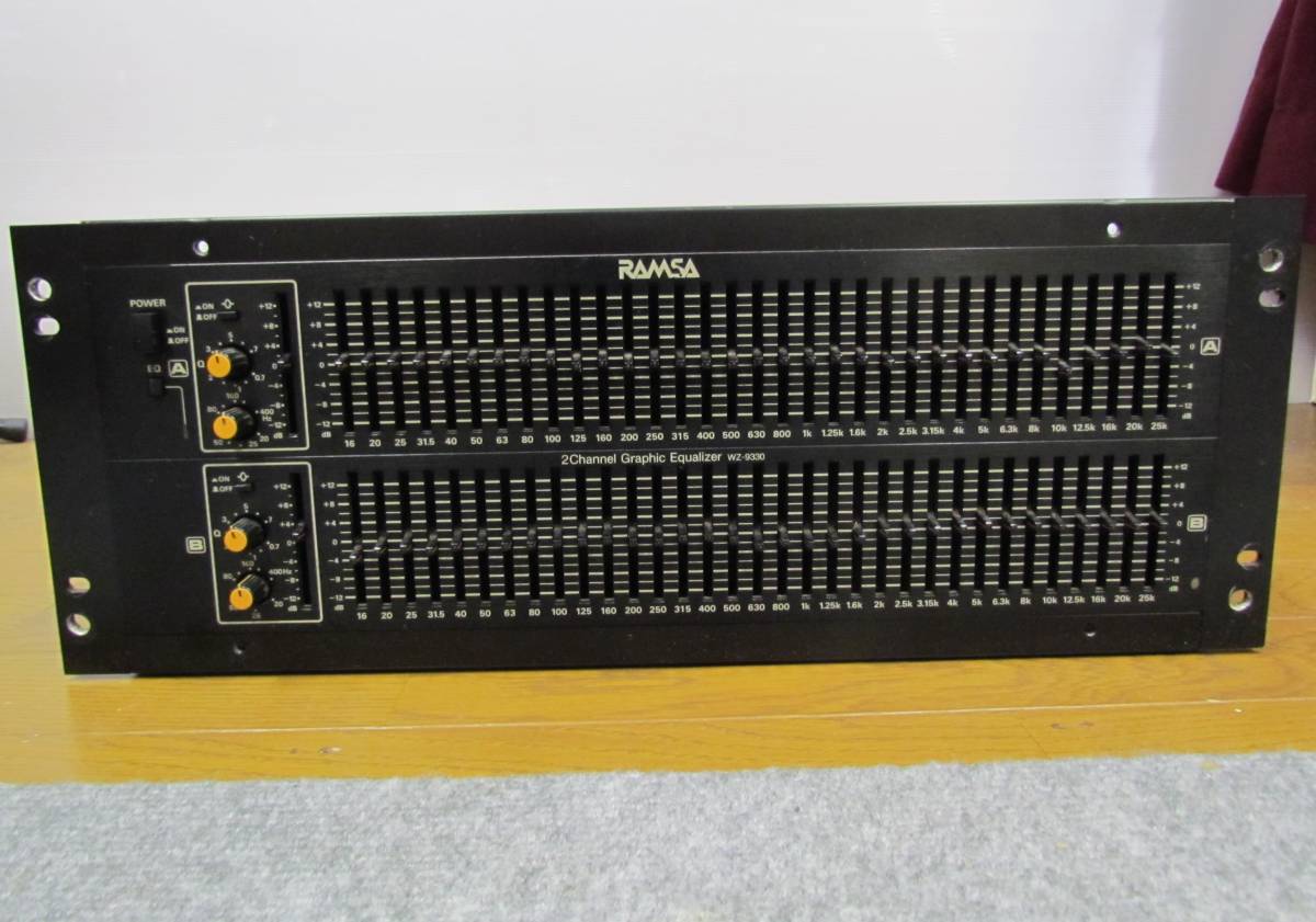 □RAMUSA ラムサ WZ-9330 イコライザー lp2m.ustjogja.ac.id