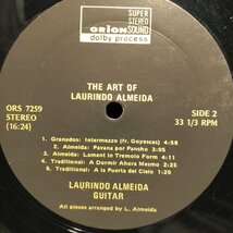 Laurindo Almeida / The Art Of Laurindo Almeida LP Orion_画像5