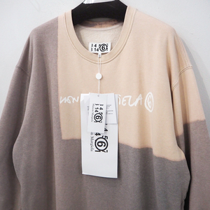 新品 定価91300円 メゾンマルジェラ MM6 21ss スウェット ワンピース ベージュ ブラウン レディース M L XL 2XL 3XL Maison Margielaロング