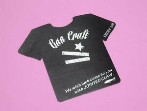 ガンクラフト Tシャツ GUN CRAFT ジョインテッド クロー ステッカー　75-95mm