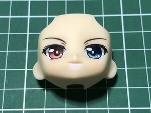 ねんどろいど パーツ 僕は友達が少ない 羽瀬川小鳩 顔 通常 微笑/オッドアイ K03