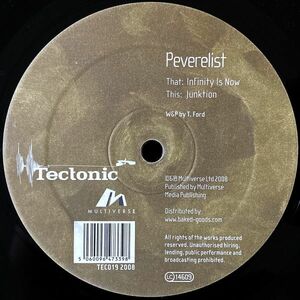 【UK盤/12EP】Peverelist / Infinity Is Now / Junktion ■ Tectonic / TEC019 / Dub Step / ダブステップ