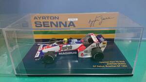 MINICHAMPS 1/43 トールマン ハート TG1838 アイルトン・セナ GP Debut Brazilian GP 1984　ミニチャンプス