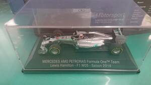 メルセデス ベンツ 1/43 メルセデス AMG ペトロナス F1 チーム W05 ルイス・ハミルトン 2014 