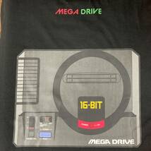 SEGA (セガ) - MEGA DRIVE メガドライブ Tシャツ メガドラ 半袖Tシャツ 家庭用ゲーム機 コンシューマ機 4Lサイズ 黒 (タグ付き新品未使用)_画像6