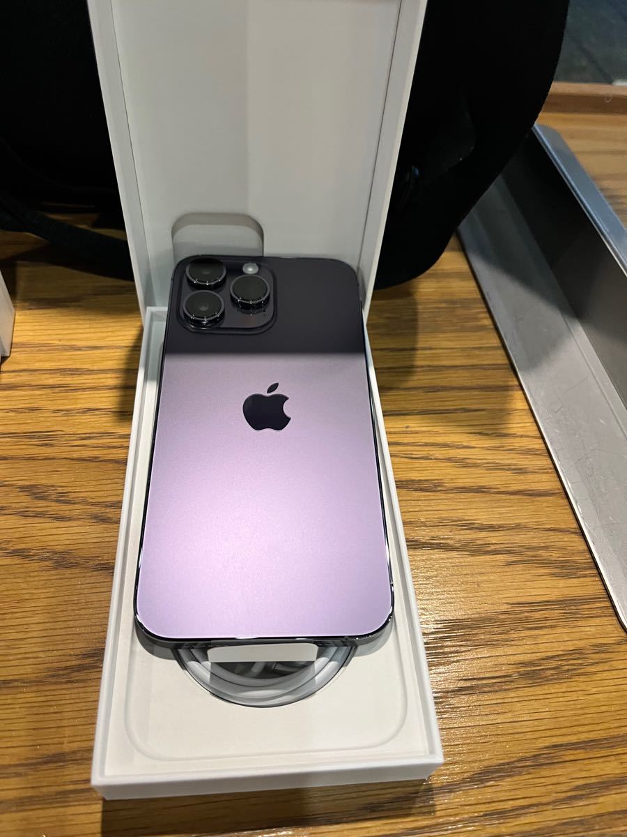 Apple iPhone14Pro ディープパープル 128GB simフリー 未使用品 Apple iPhone14Pro ディープパープル 128GB simフリー 未使用品