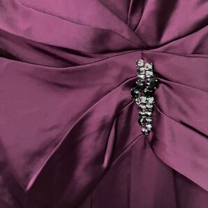 diagram グレースコンチネンタル ボルドー ドレス