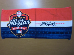 MLB JAPAN All-Star SERIES 2014 フェイスタオル 未使用品