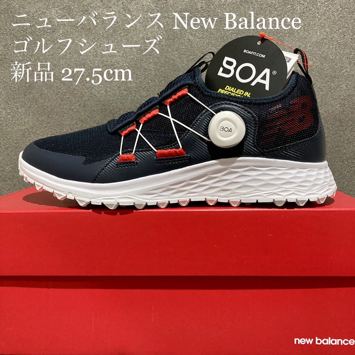 ニューバランスゴルフ 新品未使用 23.5 shimizu-kazumichi.com