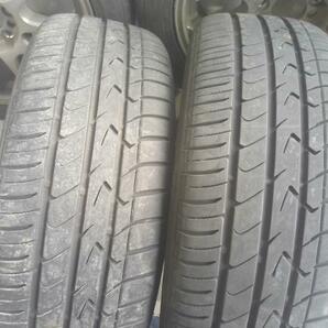 WORK EMOTION CR 17×7J+47 PCD114.3 5穴 ハブ径73mm 4本 205/55R17 2020年製 溝4mm ワーク エモーションCRの画像7