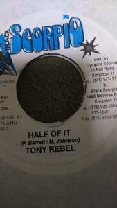 Conscious Mid Track Serve Jah Riddim Single 2枚Set from Black Scorpio Mark Wonder Tony Rebel