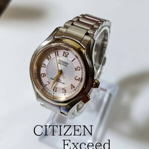 【正規稼働品】CITIZEN EXCEED エコドライブ レディース 腕時計