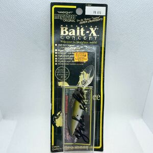 ★激レア 未使用 伊東社長サイン入り★ベイトX Bait-X メガバス megabass ベイトエックス ブラックバス クランク ルアー ITO YUKI