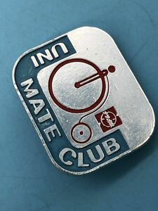 【A5029N144】UNI MATE CLUB バッジ　バッヂ　バッチ　当時もの　昭和レトロ　ヴィンテージ　アンティーク　オシャレ