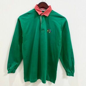 MIKIHOUSE ミキハウス JUNIOR ジュニア 長袖 ポロシャツ Lサイズ レディース S M 相当 グリーン 緑 ゴルフ golf スポーツ ウェア