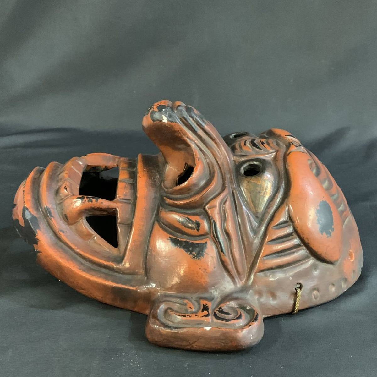 蕪53)時代鬼面能面神楽面魔除伝統芸能珍品| JChere雅虎拍卖代购