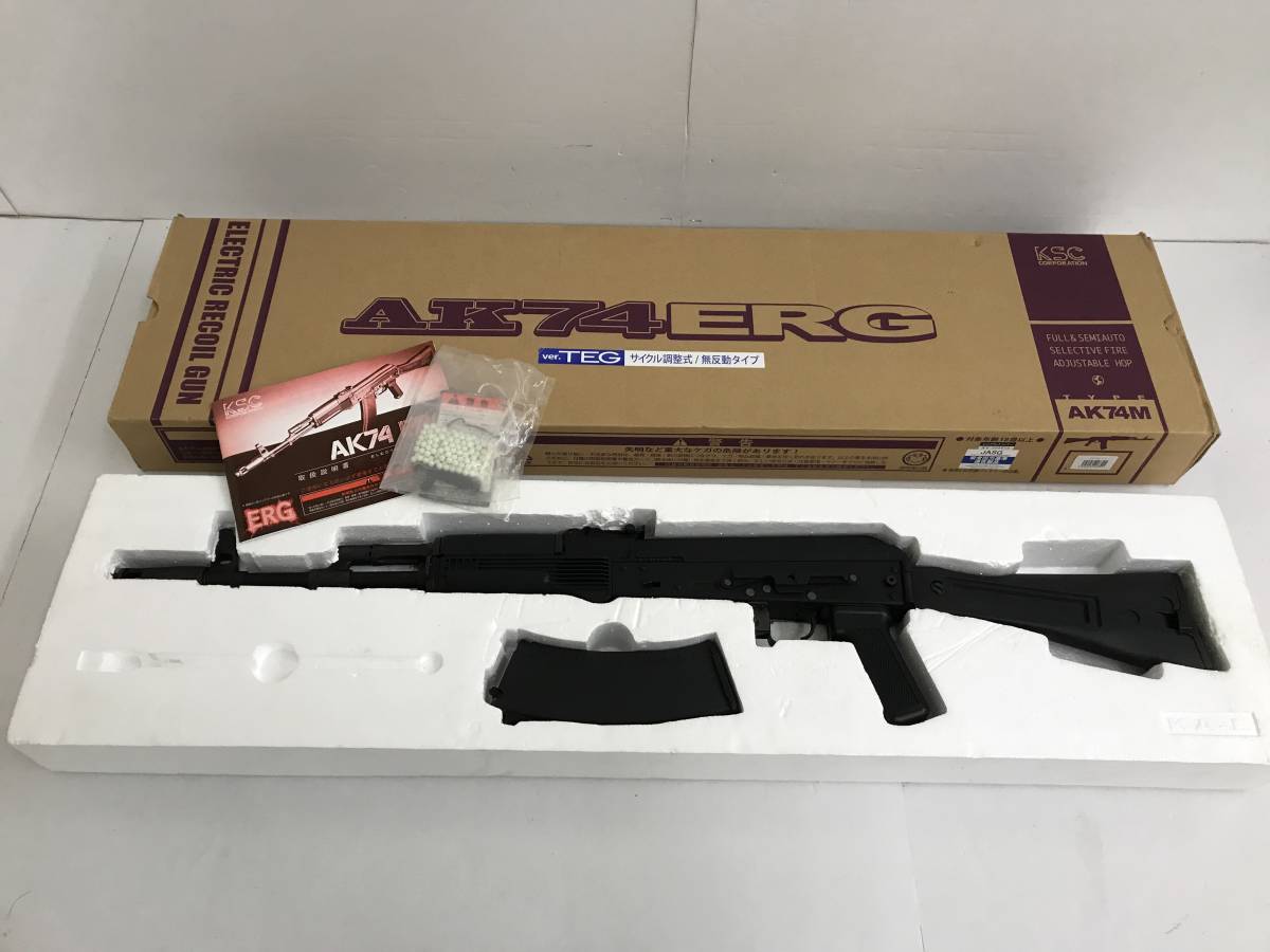 驚きの破格値 ヤフオク! KSC AK74M ERG ハイサイクルリコイ... - 新品