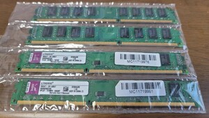 キングストンD25664J90 [DDR3 PC3-10600 2GB] 4枚 8GB