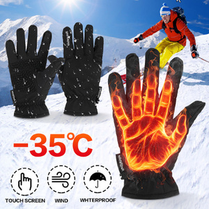 CHQ1519 #SKI Gloves Водонепроницаемые флисовые флисовые флисовые флисовые сноуборд сноуборд снежные перчатки мужчина -женщины зимние перчатки