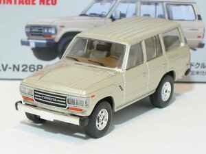 LV-N268b ヨタ ランドクルーザー60 北米仕様 （ベージュM） 88年式 （1/64スケール トミカリミテッドヴィンテージNEO 320494）