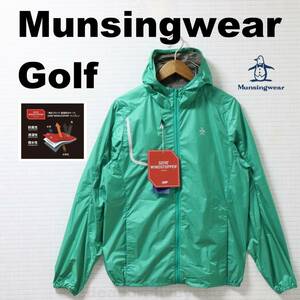 ■【M】定価27,500円 マンシングウェア GORE WINDSTOPPER ウインドジャケット■