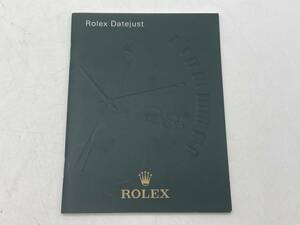 ROLEX ロレックス　デイトジャスト　2003年　冊子