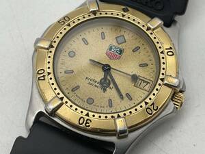 TAG HEUER tag * Heuer genuine article 964.013-2 2000 series Professional 200M Date quartz battery replaced 