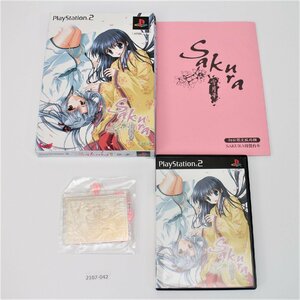 PS2 SAKURA ~ 雪月華 ~ 【動作確認済】 月～土曜 14時まで入金 即日発送 【送料全国一律５００円】 2107-042