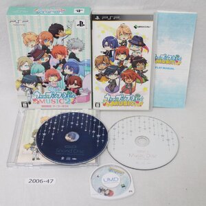 PSP うたの☆プリンスさまっ♪MUSIC2 【動作確認済】 月~土曜 14時まで入金 即日発送 【送料全国一律500円】 2006-047