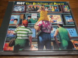 RIOT《 Privilege of Power 》★USハードロック