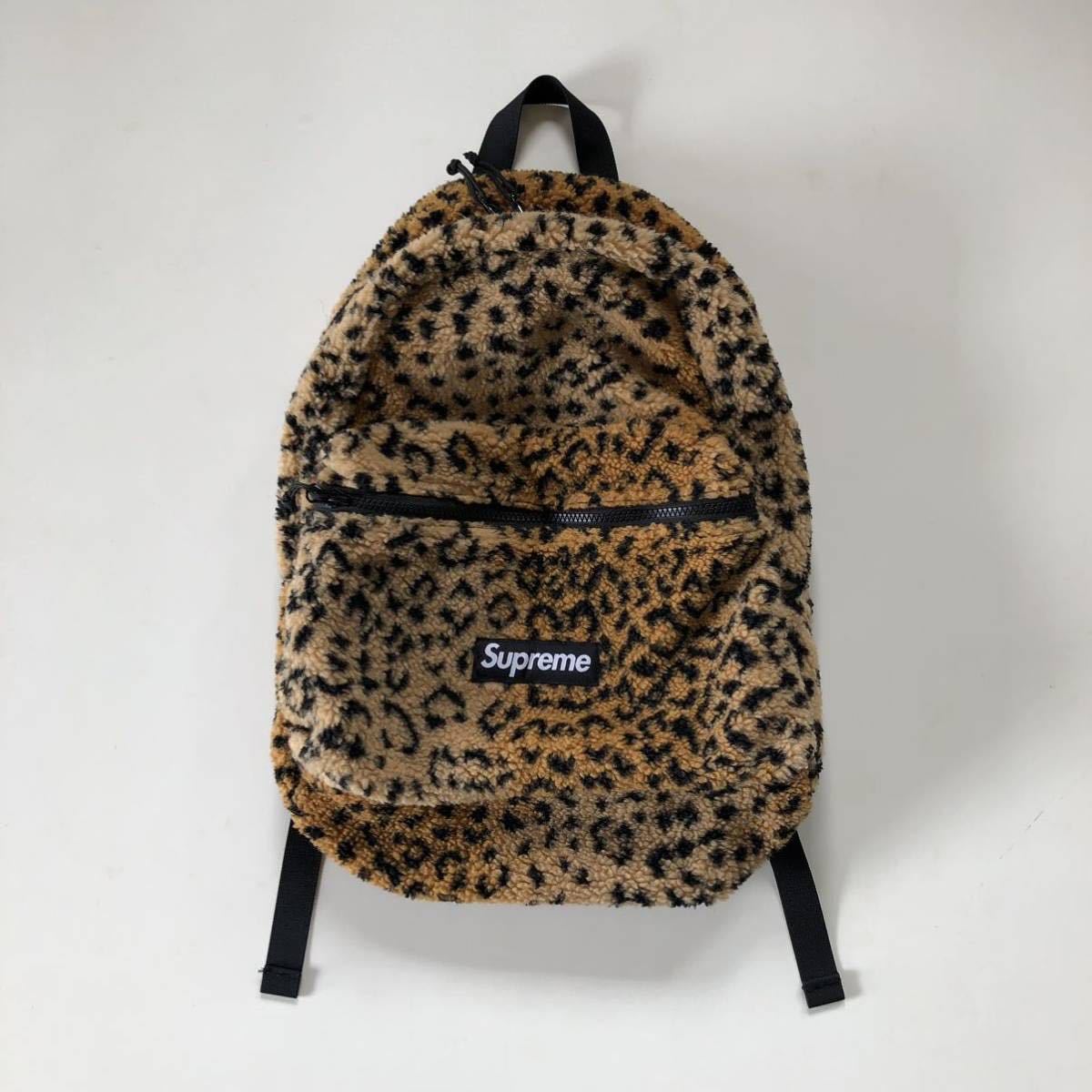 ヤフオク! -「supreme レオパード バックパック」の落札相場・落札価格