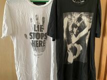 デイビッドリンドウォール　David Lindwall、ヒステリックグラマー　HYSTERIC GLAMOUR Tシャツ　HERO セット_画像1