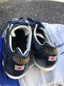  new goods unused Mizuno not for sale samurai Japan player supplied goods special order spike 