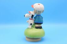 70s SCHMID Linus & Snoopy music box/ライナス スヌーピー オルゴール/ヴィンテージ/ピーナッツ/171191856_画像4