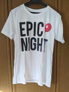 B'z　LIVE GYM 2015 EPIC NIGHT 半袖Tシャツ　白色　ホワイト　Sサイズ 即決　ライブ