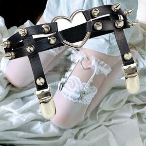  leg ring garter belt leg garter Gothic and Lolita Lolita gothic roli Lolita fashion Halloween 